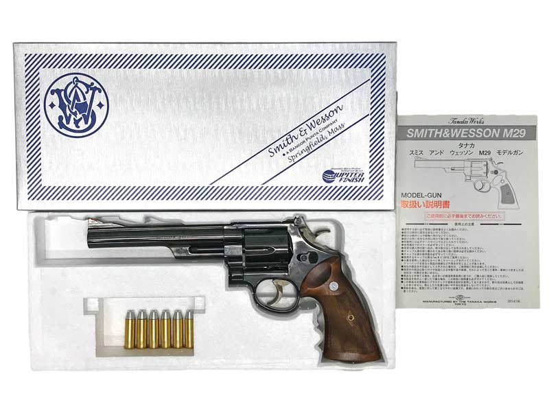[タナカ] S&W M29 カウンターボアード 6.5インチ ダーティハリーモデル スチールジュピターフィニッシュ