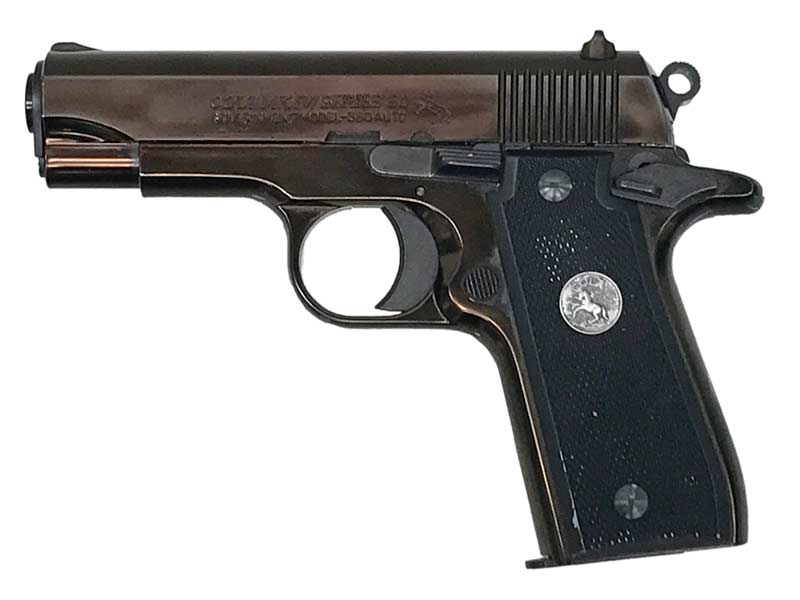 [タナカ] コルトガバメント.380AUTO ミッドナイトゴールド