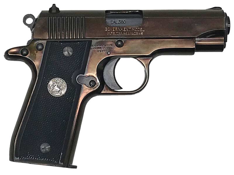 [タナカ] コルトガバメント.380AUTO ミッドナイトゴールド