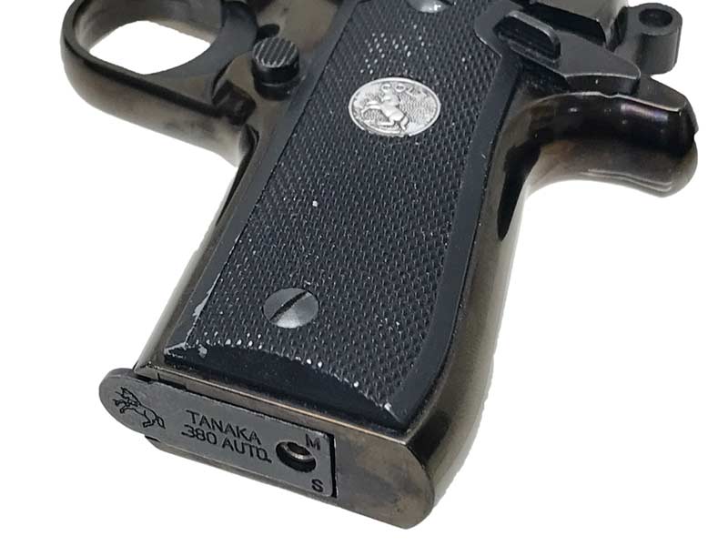 [タナカ] コルトガバメント.380AUTO ミッドナイトゴールド