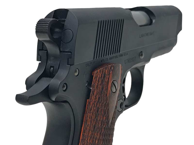 [ウエスタンアームズ] コルト ニューエージェント 実物木製グリップ付