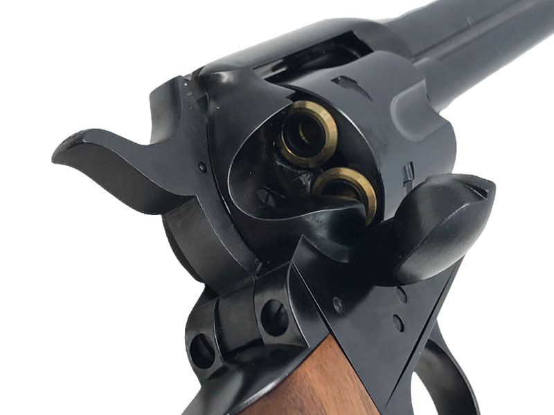 [マルシン] SAA.45 キャバルリー Wディープブラック 木製グリップ