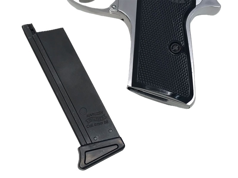 [マルゼン] ワルサー PPK/S ムービープロップ ステンレス