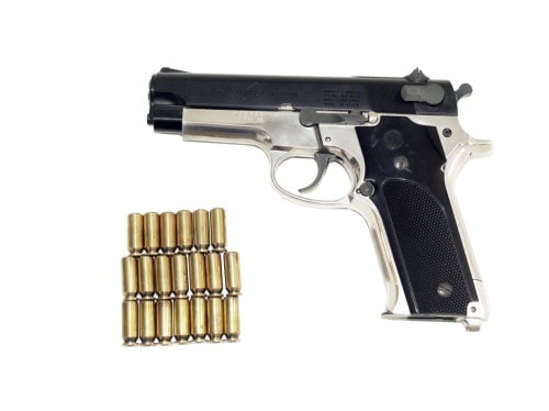 [MGC] S&W M59 ハーフシルバー