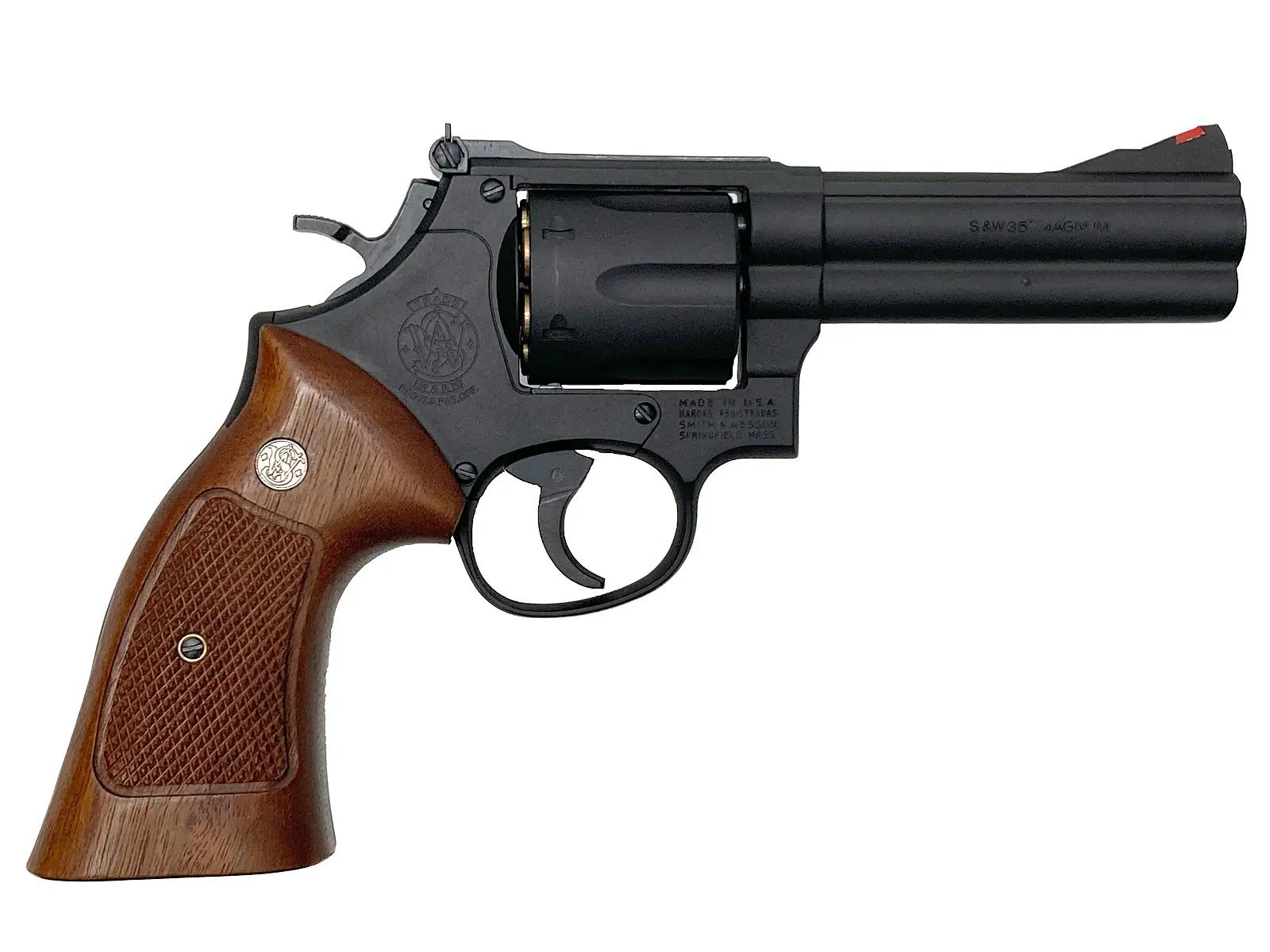 [マルシン] M586 ブラック HW 木製グリップ