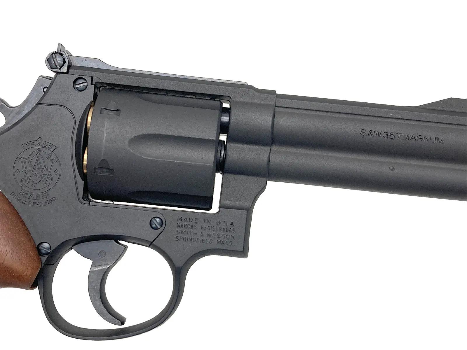 [マルシン] M586 ブラック HW 木製グリップ