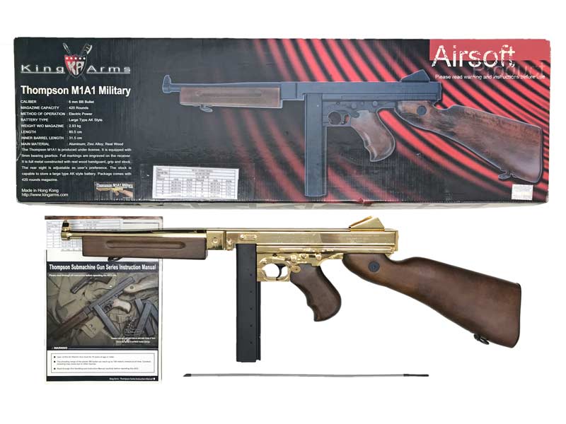 [KingArms] トンプソン M1A1 ゴールド