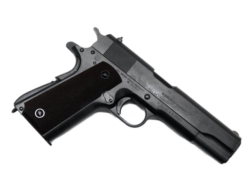 [MGC] M1911A1イサカ