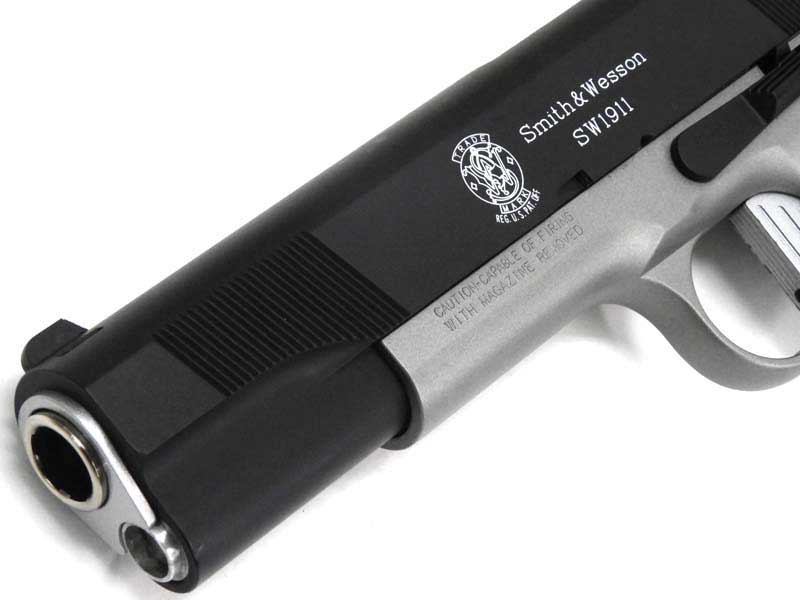 [ウエスタンアームズ] S&W SW1911 DK フレームシルバー Ver.3