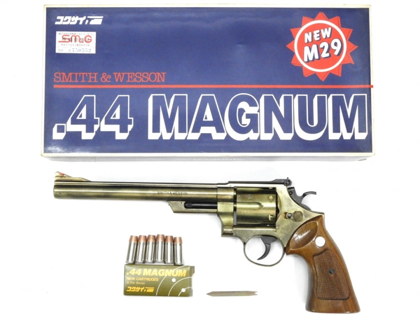 [コクサイ] S&W M29 44マグナム 8-3/8in 24Kメッキ No.18