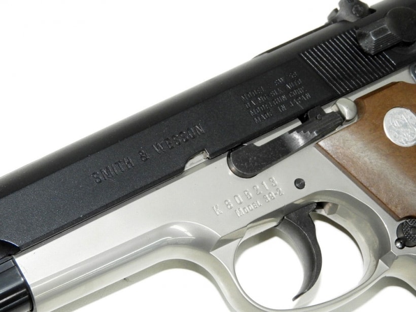 [MGC] S&W M39　ハーフシルバー