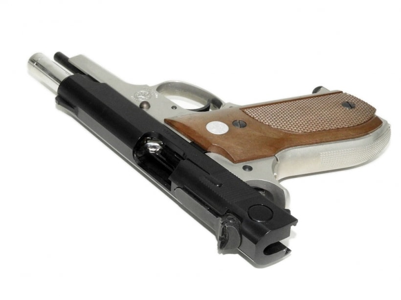 [MGC] S&W M39 ハーフシルバー
