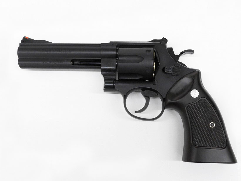 [マルシン] M29 クラシック 5インチ マットブラックABS プラグリップ付