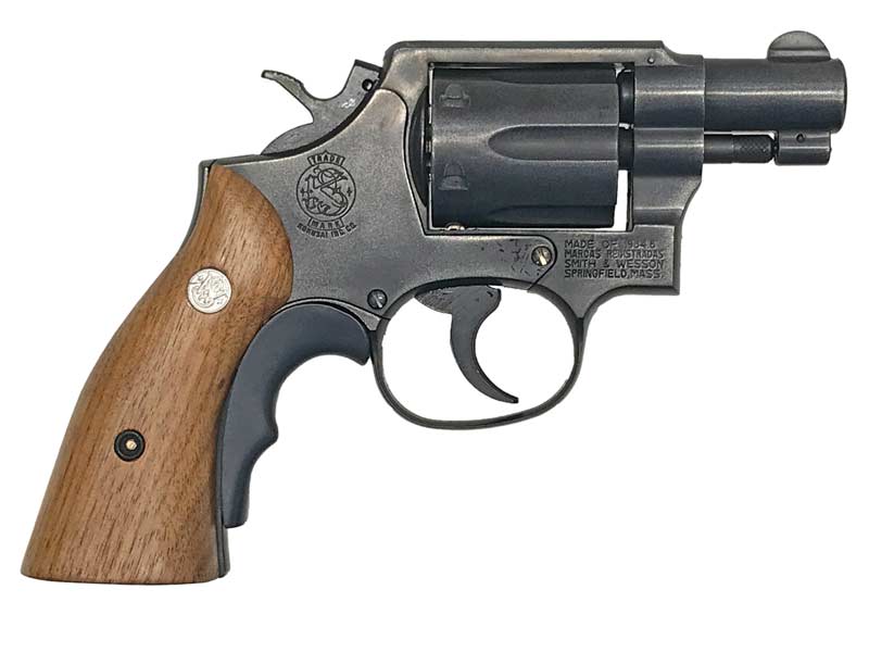 [コクサイ] S&W M10 .38スペシャル OLD HW 2in スムース木製グリップ No.195