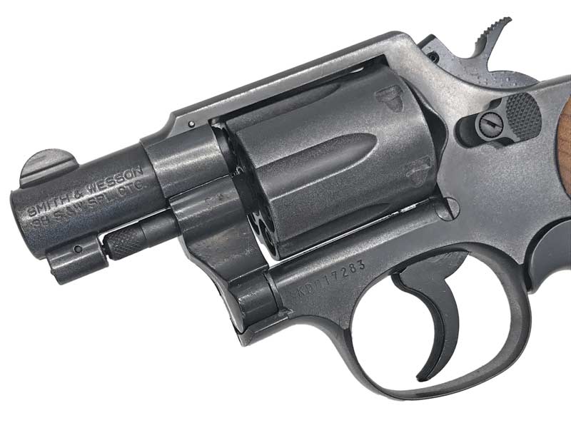 [コクサイ] S&W M10 .38スペシャル OLD HW 2in スムース木製グリップ No.195