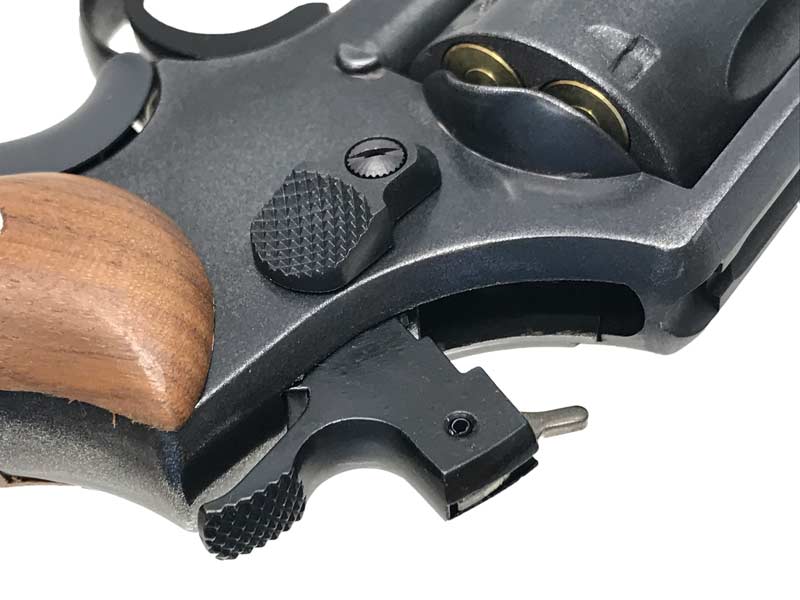 [コクサイ] S&W M10 .38スペシャル OLD HW 2in スムース木製グリップ No.195