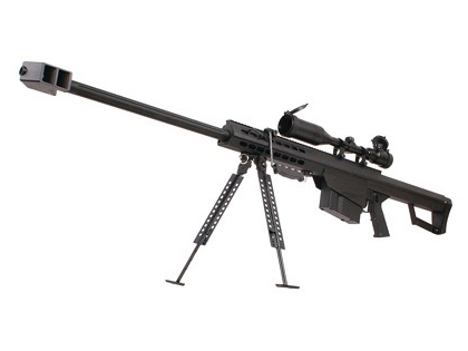 [SNOW WOLF] バレット M82A1 ライセンス刻印(エアー)スコープセット