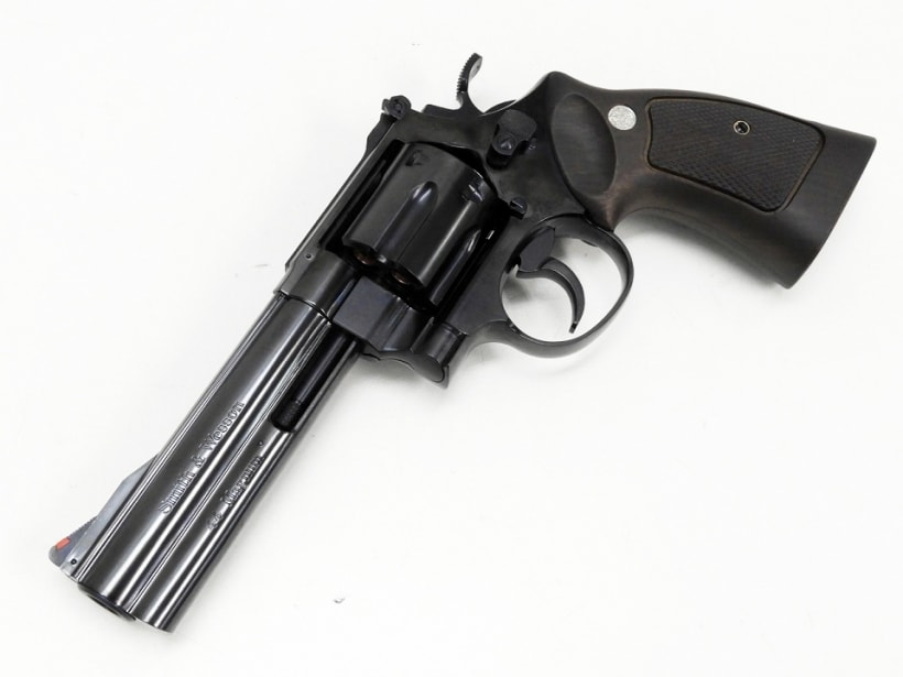 [マルシン] M29 クラシック 5インチ WディープブラックABS プラグリップ付