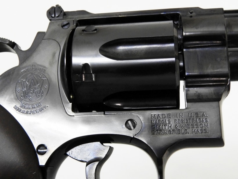 [マルシン] M29 クラシック 5インチ WディープブラックABS プラグリップ付