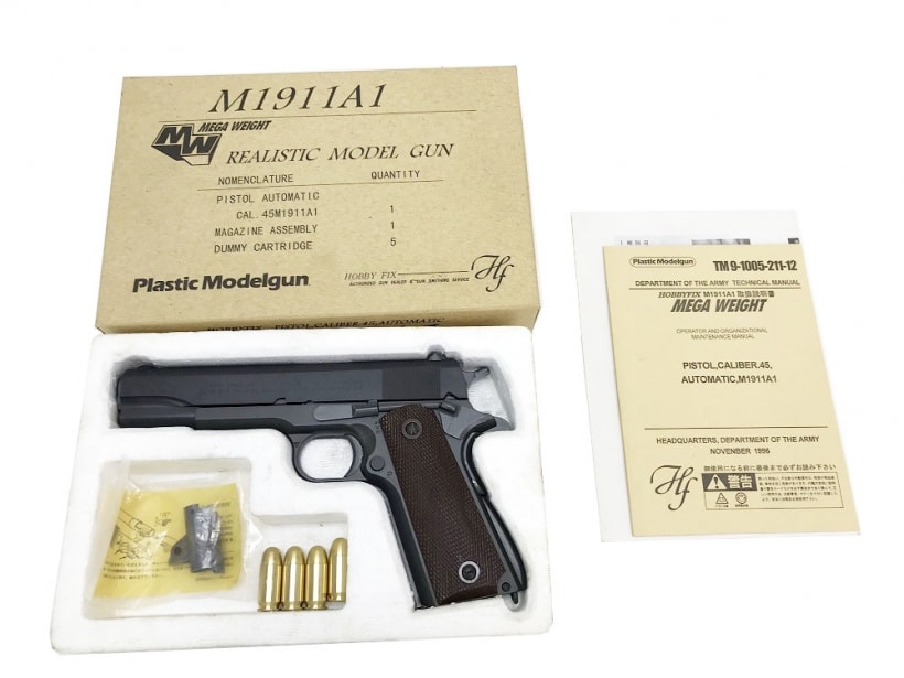 [ホビーフィックス] コルト M1911A1 メガウェイト