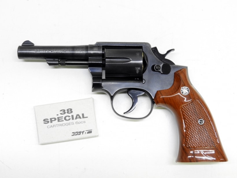 [コクサイ] S&W M10 ミリタリーポリス 4インチ HW 木製グリップ No.299