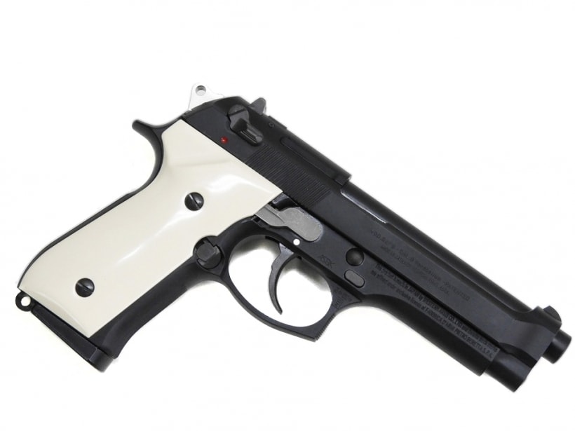 [ウエスタンアームズ] ベレッタ M92FS DXバージョン アイボリーポリマーグリップ