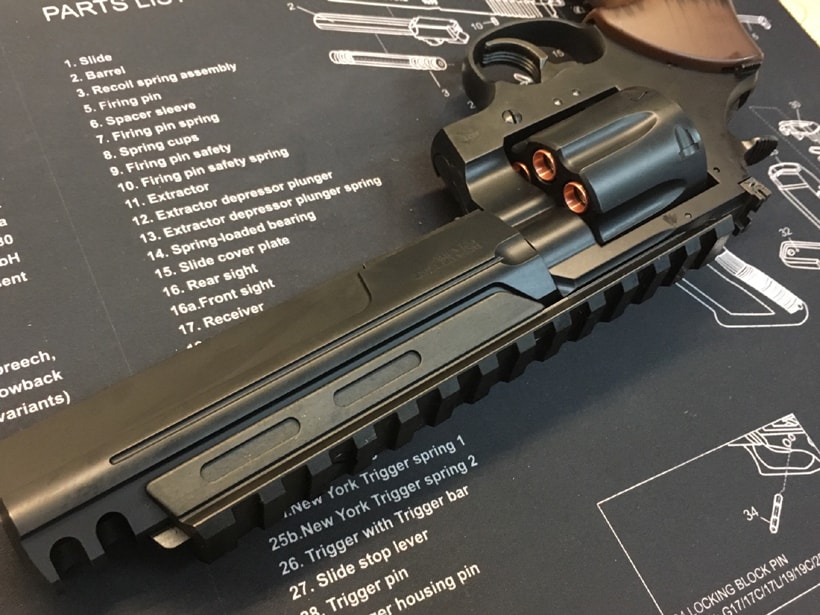 [マルシン] アンリミテッド リボルバー maxi8 ブラックABS