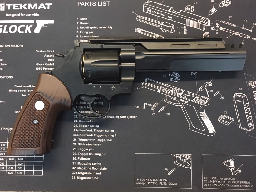 [マルシン] アンリミテッド リボルバー maxi8 ブラックABS