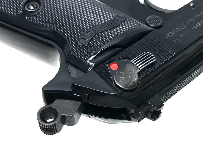 [マルゼン] ワルサー PPK/S ムービープロップ ブラックメタル