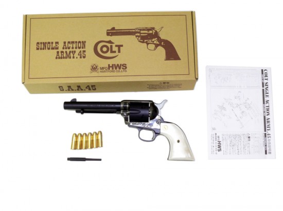 [ハートフォード] コルト SAA.45 アーティラリー HW ブルーブラック