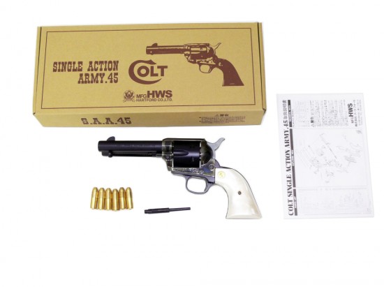 [ハートフォード] コルト SAA.45 シビリアン HW ブルーブラック