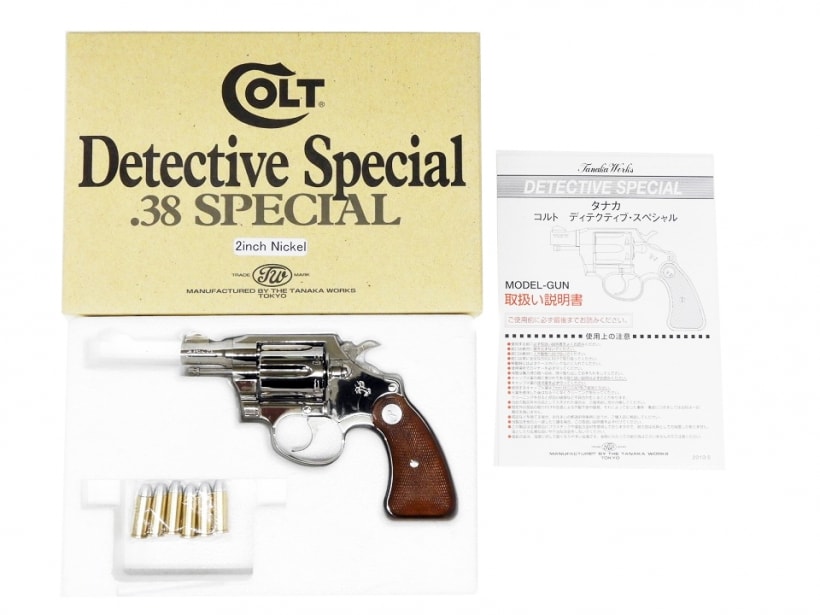 [タナカ] コルト デテクティブ スペシャル 2インチ ニッケル