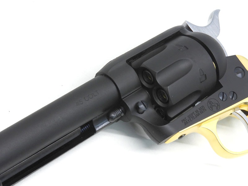 [マルシン] SAA.45 シビリアン ブラススタイル HW パールプラグリップ
