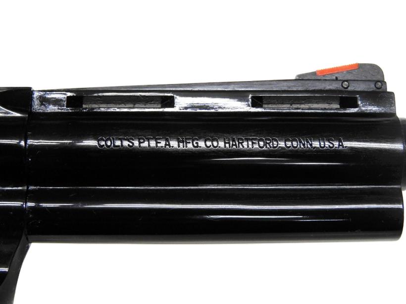 [コクサイ] コルト パイソン 4in 木製グリップ No.296