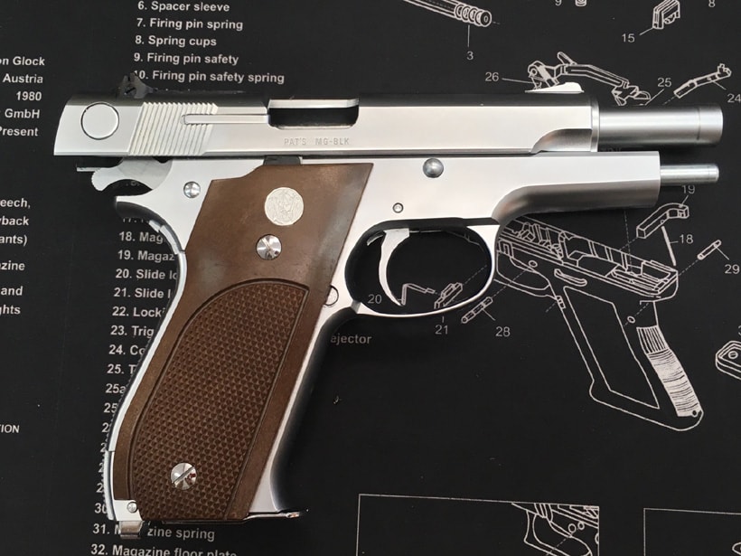 [MGC] S&W M39 ステンレスシルバー