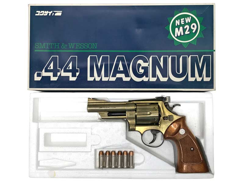[コクサイ] S&W M29 44マグナム 4in 24Kメッキ No.16