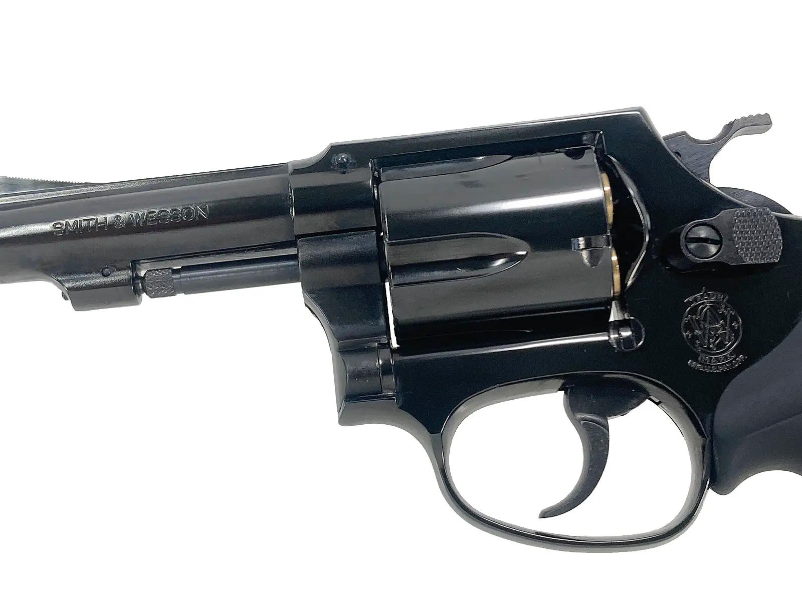 [マルシン] S&W M36 6mm Xカートリッジ 3インチ ディープブラック プラグリップ