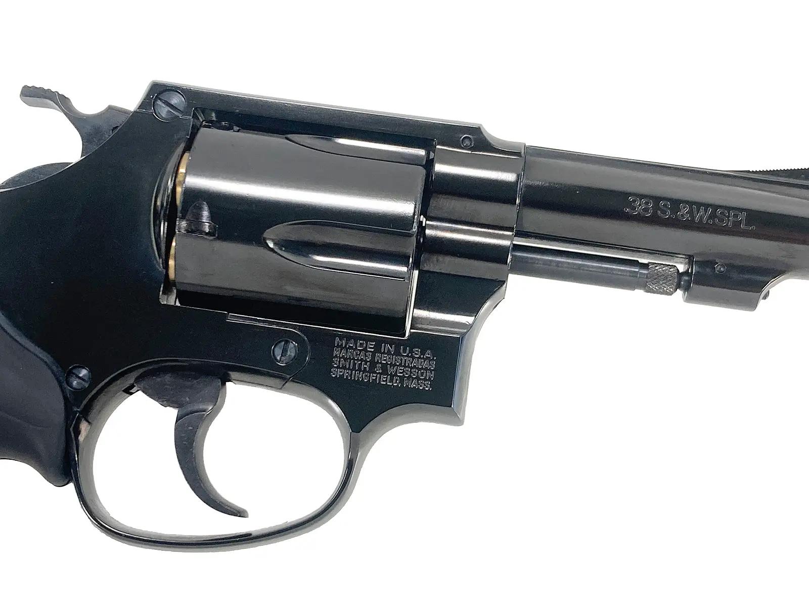 [マルシン] S&W M36 6mm Xカートリッジ 3インチ ディープブラック プラグリップ