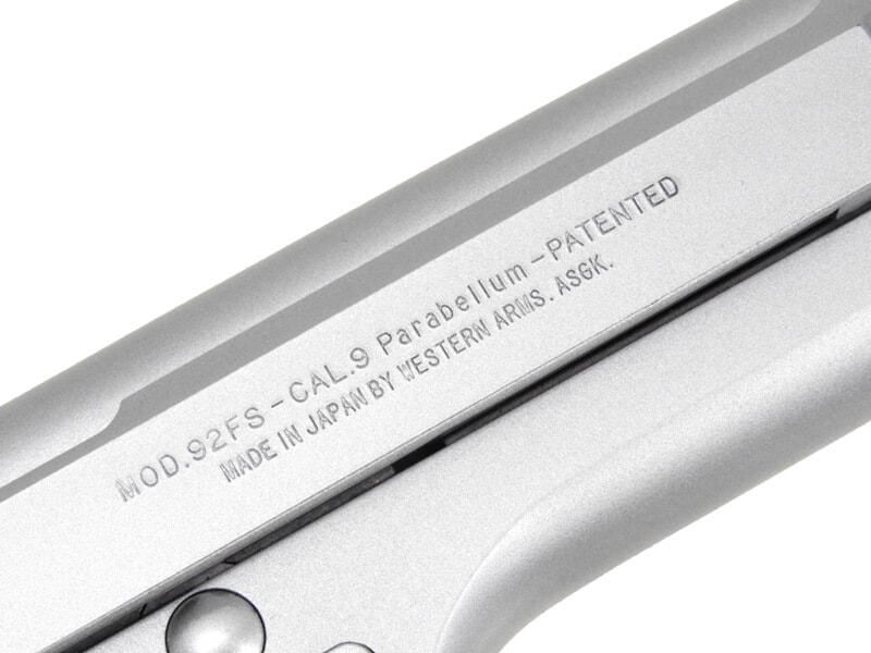 [ウエスタンアームズ] ベレッタ M92FS INOX ソルト