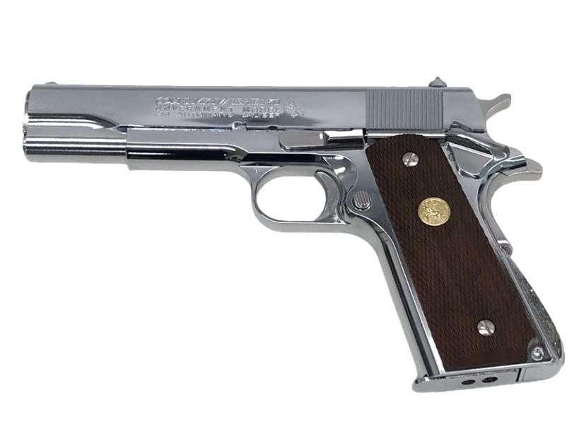 [東京マルイ] コルト ガバメント MK IV シリーズ70 ニッケルフィニッシュ