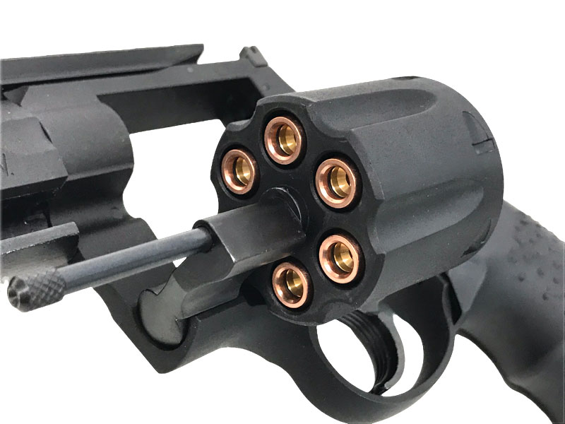 [マルシン] アンリミテッドリボルバー ブラックHW ホーグタイプグリップ