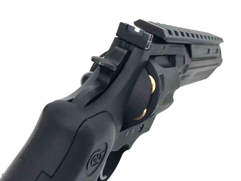 [マルシン] アンリミテッドリボルバー ブラックHW ホーグタイプグリップ