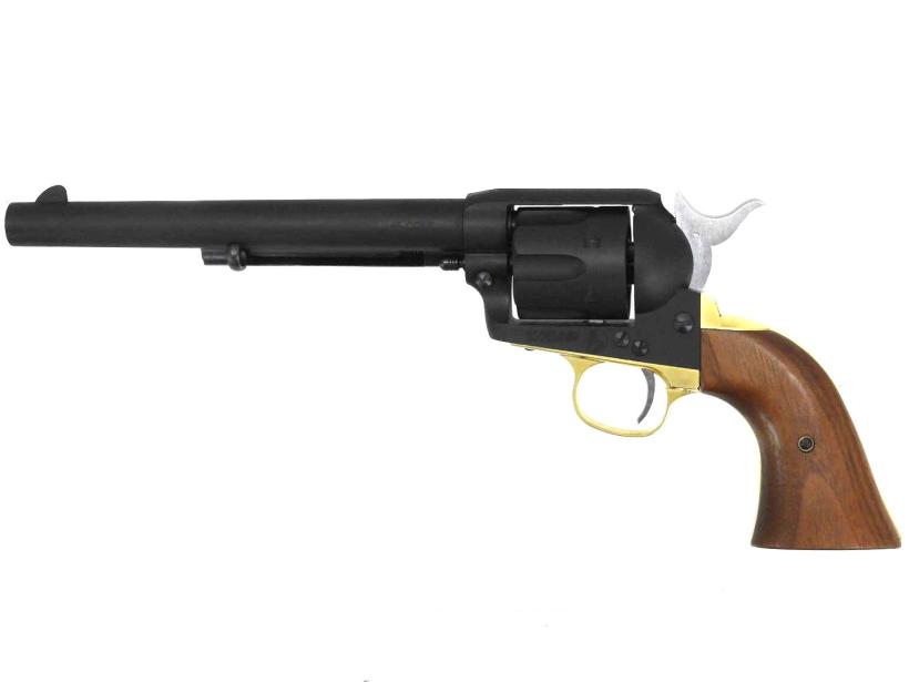 [マルシン] SAA.45 キャバルリー ブラススタイル HW 木製グリップ