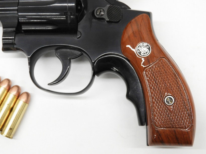 [コクサイ] S&W M19 2.5in 木製グリップ No.290