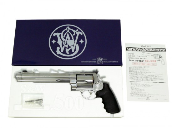 [タナカ] S&W M500 8インチ ステンレス