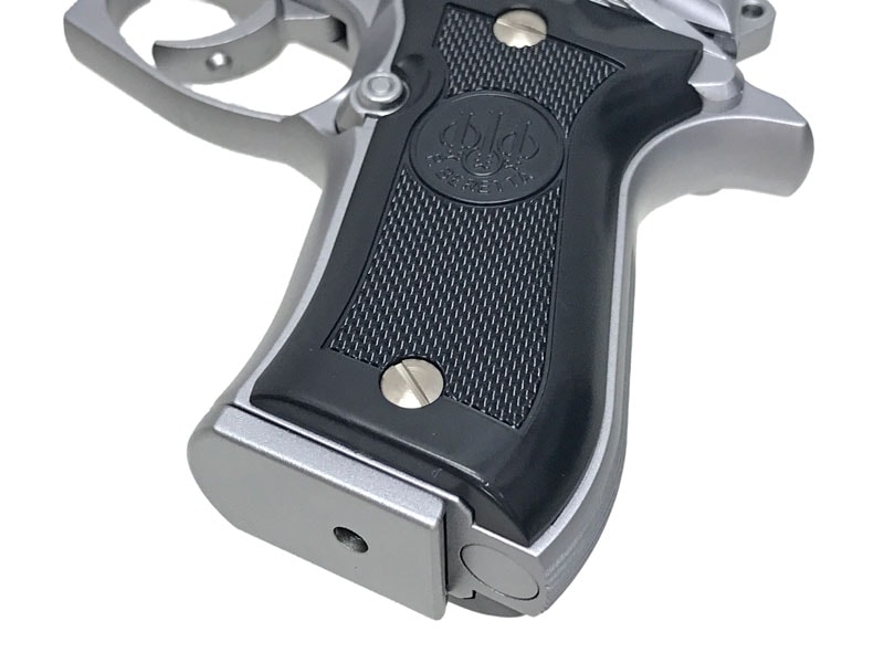 [ウエスタンアームズ] ベレッタ M84FS HW オールシルバー