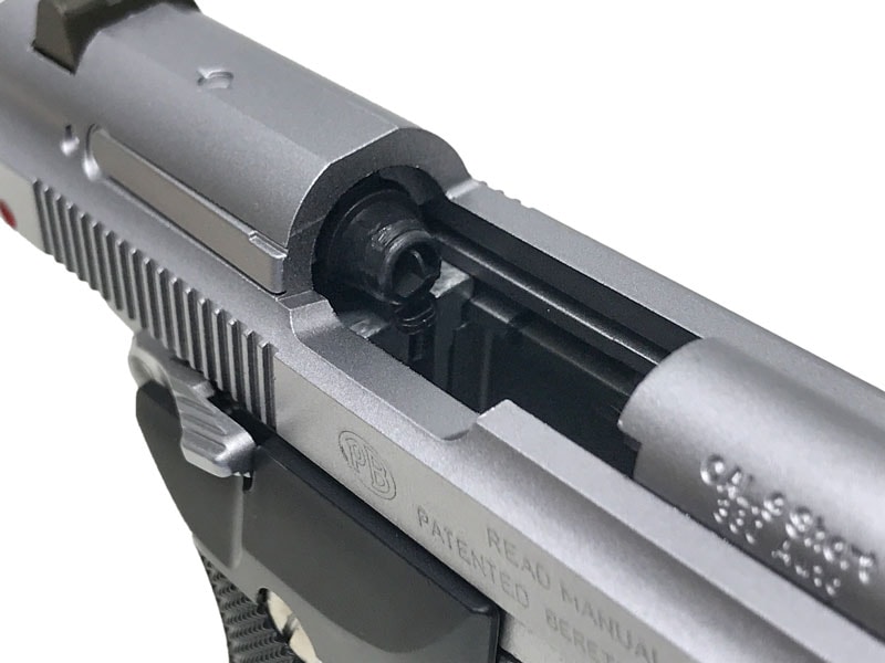 [ウエスタンアームズ] ベレッタ M84FS HW オールシルバー