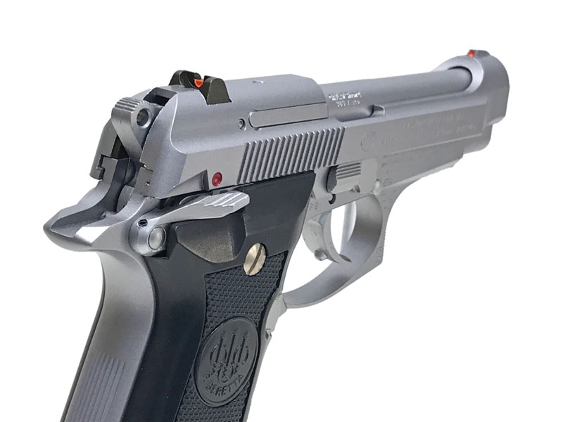 [ウエスタンアームズ] ベレッタ M84FS HW オールシルバー