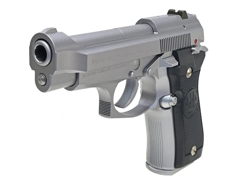 [ウエスタンアームズ] ベレッタ M84FS HW オールシルバー