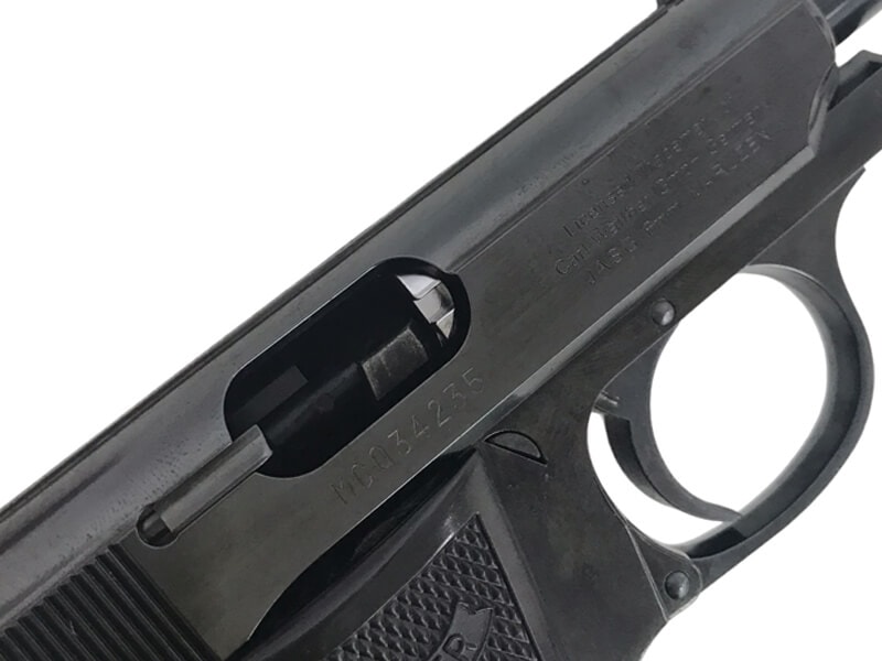 [マルゼン] ワルサー PPK/S ブラックメタル
